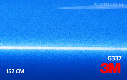 3M 2080 G337 Gloss Fire Blue plakfolie