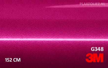 3M 2080 G348 Gloss Fierce Fuschsia plakfolie