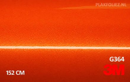 3M 2080 G364 Gloss Fiery Orange plakfolie