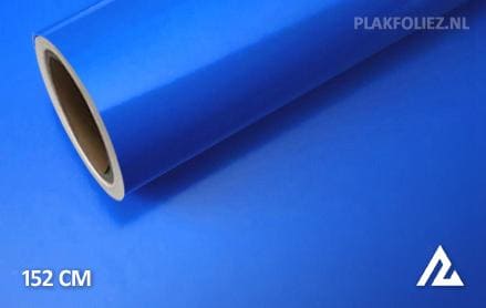 Glans blauw plakfolie